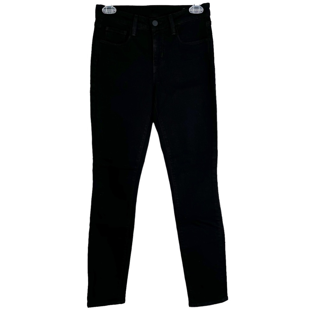 NWOT L’Agence Mid Rise Skinny Jeans in Black Women’s Sz 25